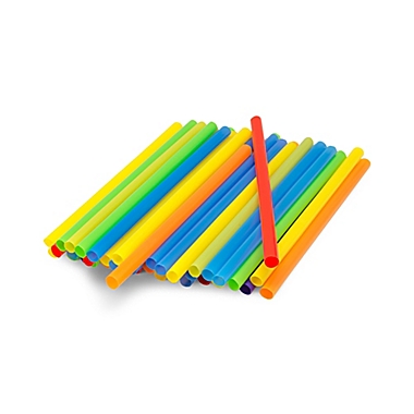 50-Count Assorted Milkshake Straws. View a larger version of this product image.