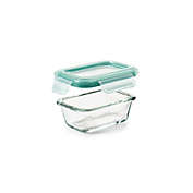 OXO Good Grips&reg; 4 oz. Smart Seal  Rectangle Glass Container
