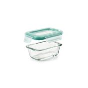 OXO Good Grips&reg; 4 oz. Smart Seal  Rectangle Glass Container