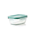 Alternate image 3 for OXO Good Grips&reg; 1.6-Cup Smart Seal  Rectangle Glass Container