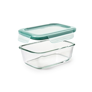 OXO Good Grips&reg; 3.5-Cup Smart Seal  Rectangle Glass Container. View a larger version of this product image.
