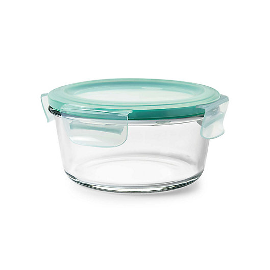 Alternate image 1 for OXO Good Grips® Smart Seal  Round Glass Container