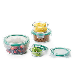 OXO Good Grips® Smart Seal Glass Round Food Storage Set