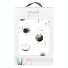 Alternate image 1 for goumi Many Moons Changing Pad Cover in Black/Yellow