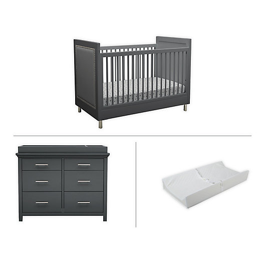 Alternate image 1 for Simmons Kids Avery 5-Piece Nursery Furniture Set by Delta Children
