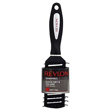Revlon&reg; Signature Series Vented Quick Dry &amp; Volume Brush in Black. View a larger version of this product image.