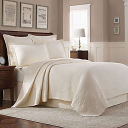 Williamsburg Abby King Coverlet in Ivory