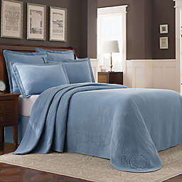 Williamsburg Abby Twin Bedspread in Blue