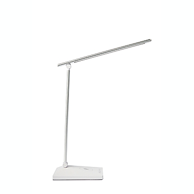 Simply Essential&trade; Entice Qi Wireless Charging LED Desk Lamp in White. View a larger version of this product image.