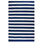 Alternate image 0 for Fab Habitat Nantucket Stripe 6&#39; x 9&#39; Indoor/Outdoor Area Rug in Blue/White