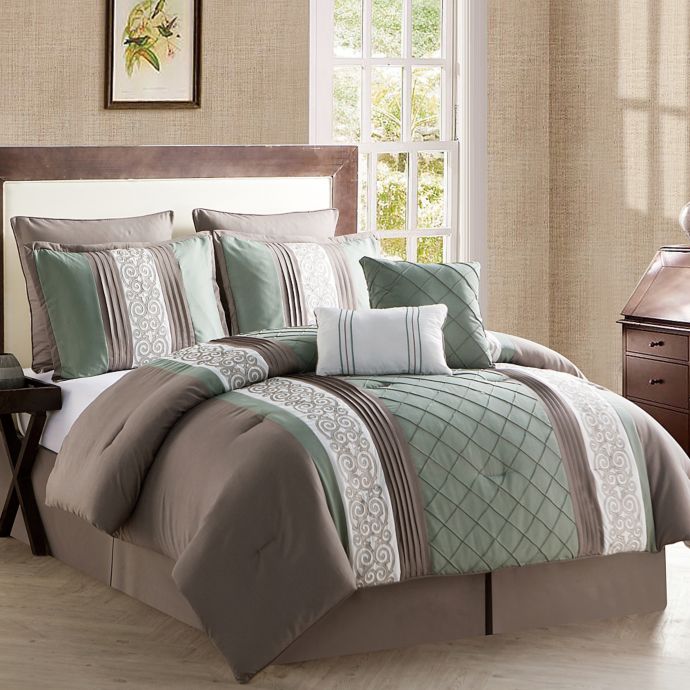 VCNY Farion 8-Piece Comforter Set | Bed Bath & Beyond