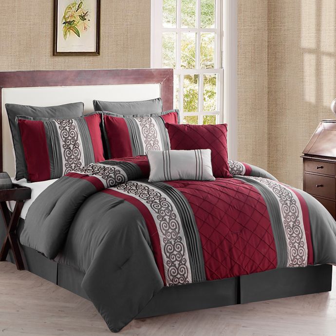 Vcny Farion 8 Piece Comforter Set Bed Bath Beyond