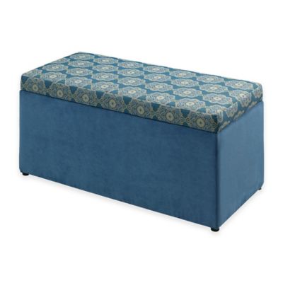 upholstered toy chest