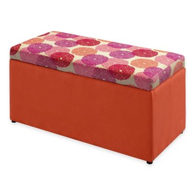 upholstered toy chest