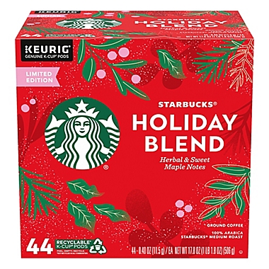 Starbucks® Holiday Blend Coffee Keurig® K-Cup® Pods 44-Count | Bed Bath ...