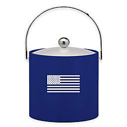 Kraftware™ Kasualware U.S.A. 3 qt. Ice Bucket in Blue