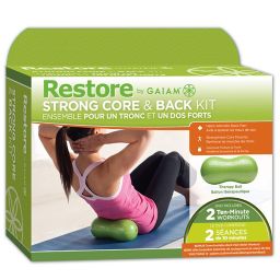 Gaiam® Restore Strong Core and Back Exercise Ball Kit