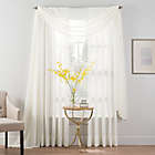 Alternate image 0 for Smart Sheer&trade; Insulated Crushed Voile Rod Pocket Sheer Window Curtain Panel (Single)