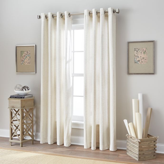 Botanical Grommet Top Window Curtain Panel Bed Bath and Beyond Canada