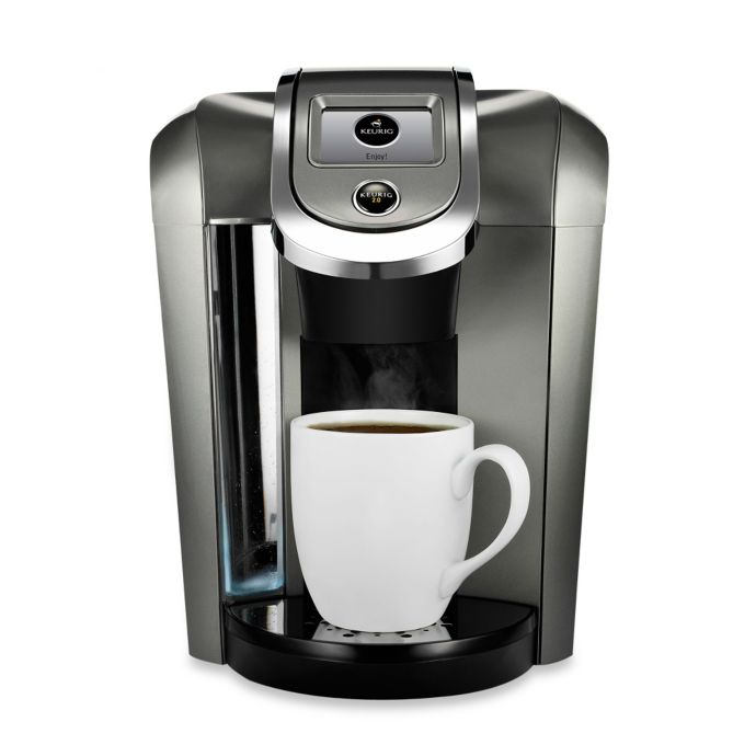 Keurig Hot 2 0 K575 Plus Series Brewing System In Platinum Bed Bath Beyond