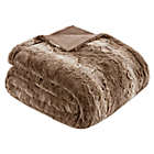 Alternate image 3 for Madison Park Zuri Oversized Reversible Faux-Fur Throw in Tan