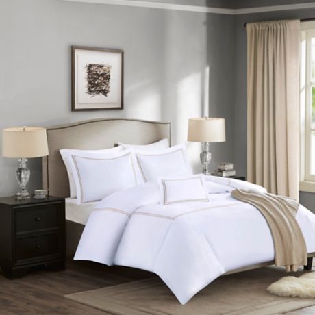 Madison Park Signature 1000 Thread Count 5 Piece Embroidered