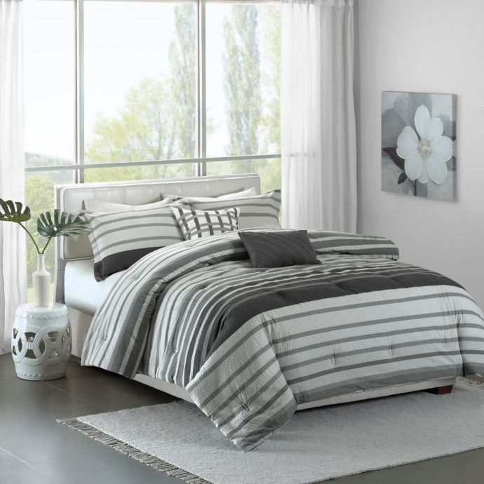 Madison Park Pure Neruda Duvet Cover Set | Bed Bath & Beyond