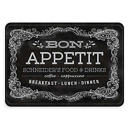 Premium Comfort by Weather Guard™ "Bon Appetit" 22-Inch x 31-Inch Kitchen Mat in Black/White