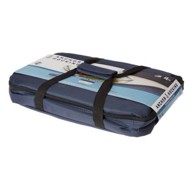 Anchor Hocking&reg; 4-Piece 3 qt. Portable Bake Dish in Navy. View a larger version of this product image.