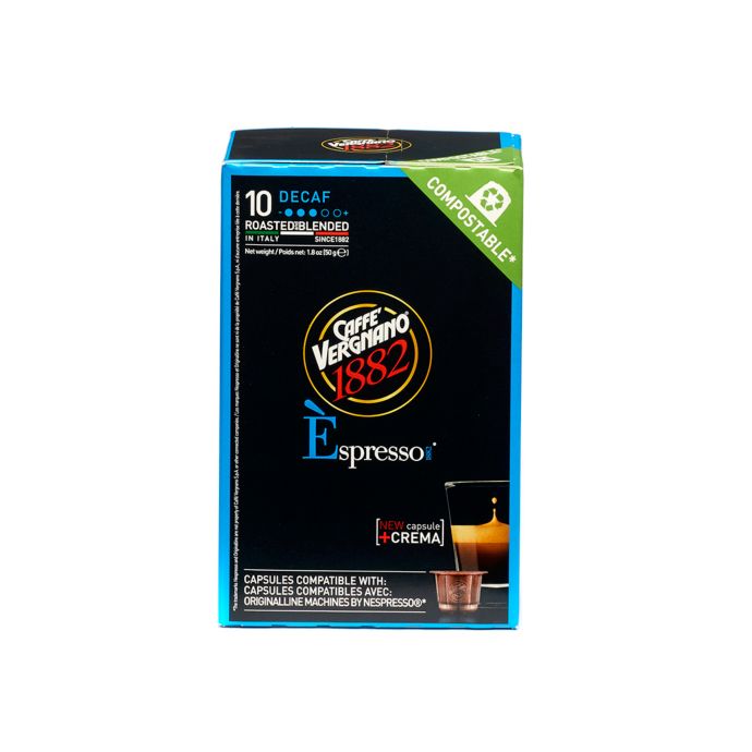 Caffe Vergnano® Decaf Espresso Capsules 10Count Bed Bath and Beyond