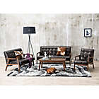 Alternate image 0 for Baxton Studio Mid-Century Masterpieces 3-Piece Sofa Set in Brown
