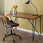 Alternate image 6 for LumiSource&reg; Lombardi Office Chair in Walnut/Black