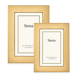 Siena Metallics Flat Plain Deep Profile Frame in Gold
