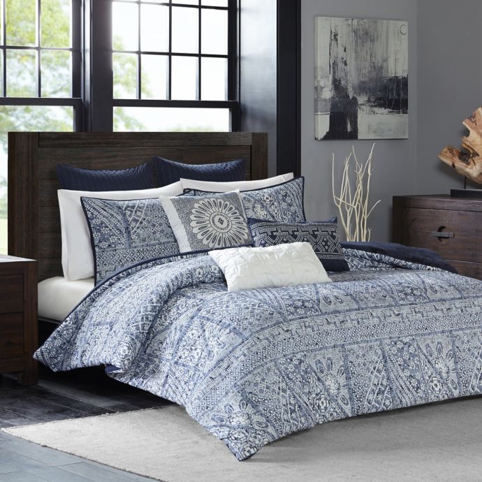 INK+IVY Luna Comforter Set Bed Bath and Beyond Canada