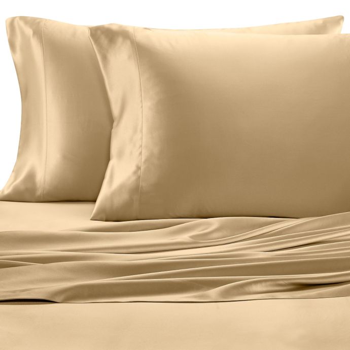 silk pillowcase bed bath and table