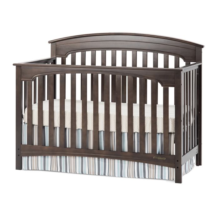 Child Craft Wadsworth 4 In 1 Convertible Crib In Slate Buybuy Baby