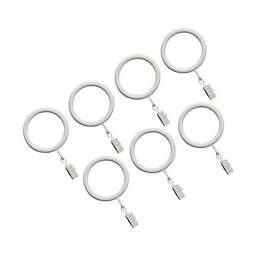 Cambria® Premier Complete Clip Rings in Satin White (Set of 7)