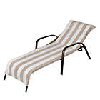 Alternate image 0 for Terry Chaise Lounge Striped Towel