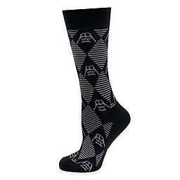 Star Wars™ Darth Vader Argyle Socks in White/Black