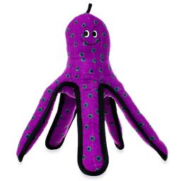 Tuffy® Octopus Squeaker Dog Toy in Purple