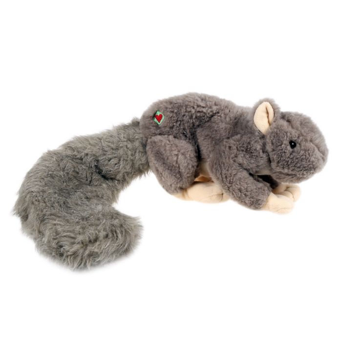 squirrel log dog toy