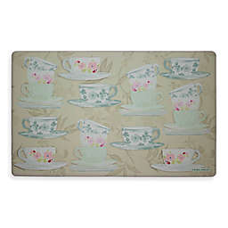 Laura Ashley® Tea Party 32-Inch x 20-Inch Memory Foam Kitchen Mat