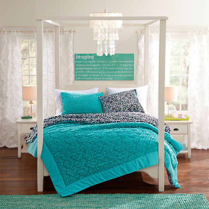 Vcny Brandi Mink Reversible Quilt Set Bed Bath And Beyond