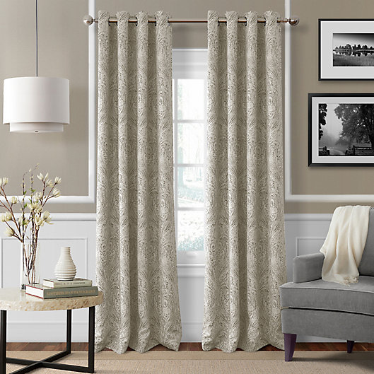 Blackout Curtains For Living Rooms Bedroom Retro Jacquard Window Drapes Decor 