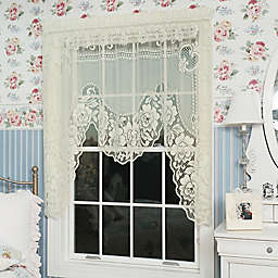Heritage Lace® Victorian Rose Window Swag in Ecru