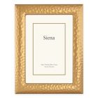 Alternate image 0 for Siena Metallics 8-Inch x 10-Inch Hammered Design Frame in Gold