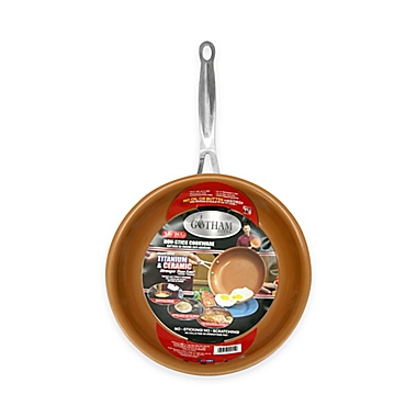 Gotham&trade; Steel Ti-Cerama&trade; 9.5-Inch Nonstick Fry Pan. View a larger version of this product image.