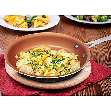 Gotham&trade; Steel Ti-Cerama&trade; 9.5-Inch Nonstick Fry Pan. View a larger version of this product image.