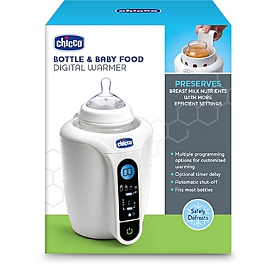 Chicco&reg; Digital Bottle &amp; Baby Food Warmer in White. View a larger version of this product image.