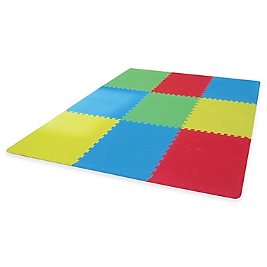 Verdes Jumbo 9-Piece Foam Play Mat. View a larger version of this product image.